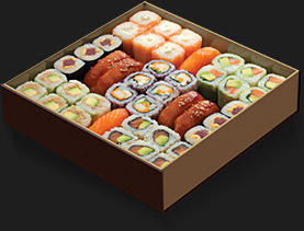 A Sushi Shop dinner