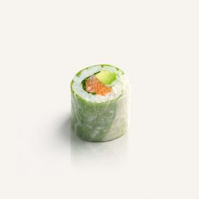 Salmon Avocado Spring Roll