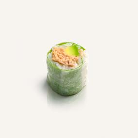 Cooked Tuna Avocado Spring Roll