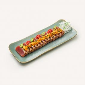 Tuna Tataki and plain rice