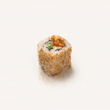 Salmon & Crispy Onion Roll