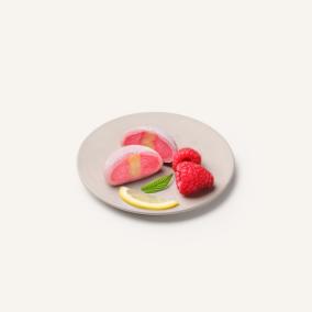 Frozen Mochi Raspberry & Lemon