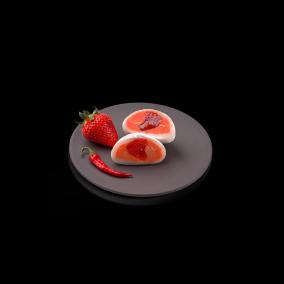 Strawberry & Espelette Pepper Frozen Mochi