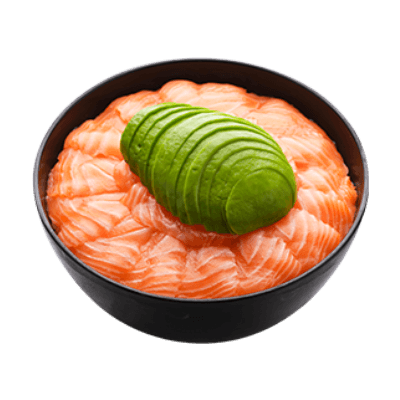 salmon-avocado-chirashi