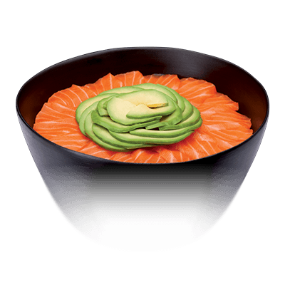 Salmon Avocado Chirashi