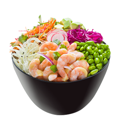 Prawn Poke Bowl