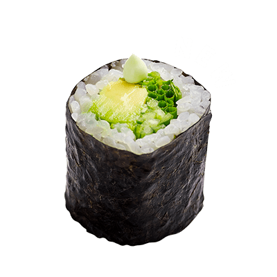 avocado-wasabi-maki-roll