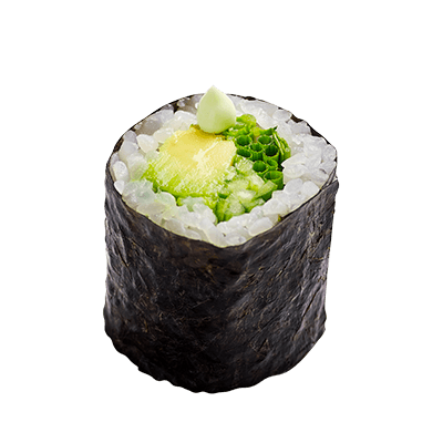 avocado-wasabi-maki-roll