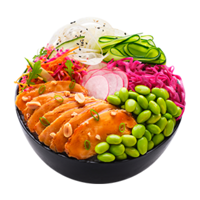 chicken-teriyaki-poke-bowl
